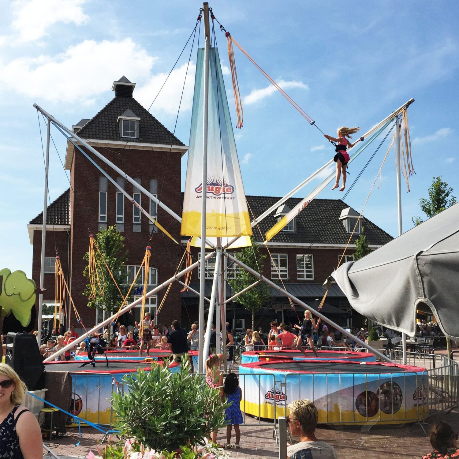 Bungee trampoline levering Friesland