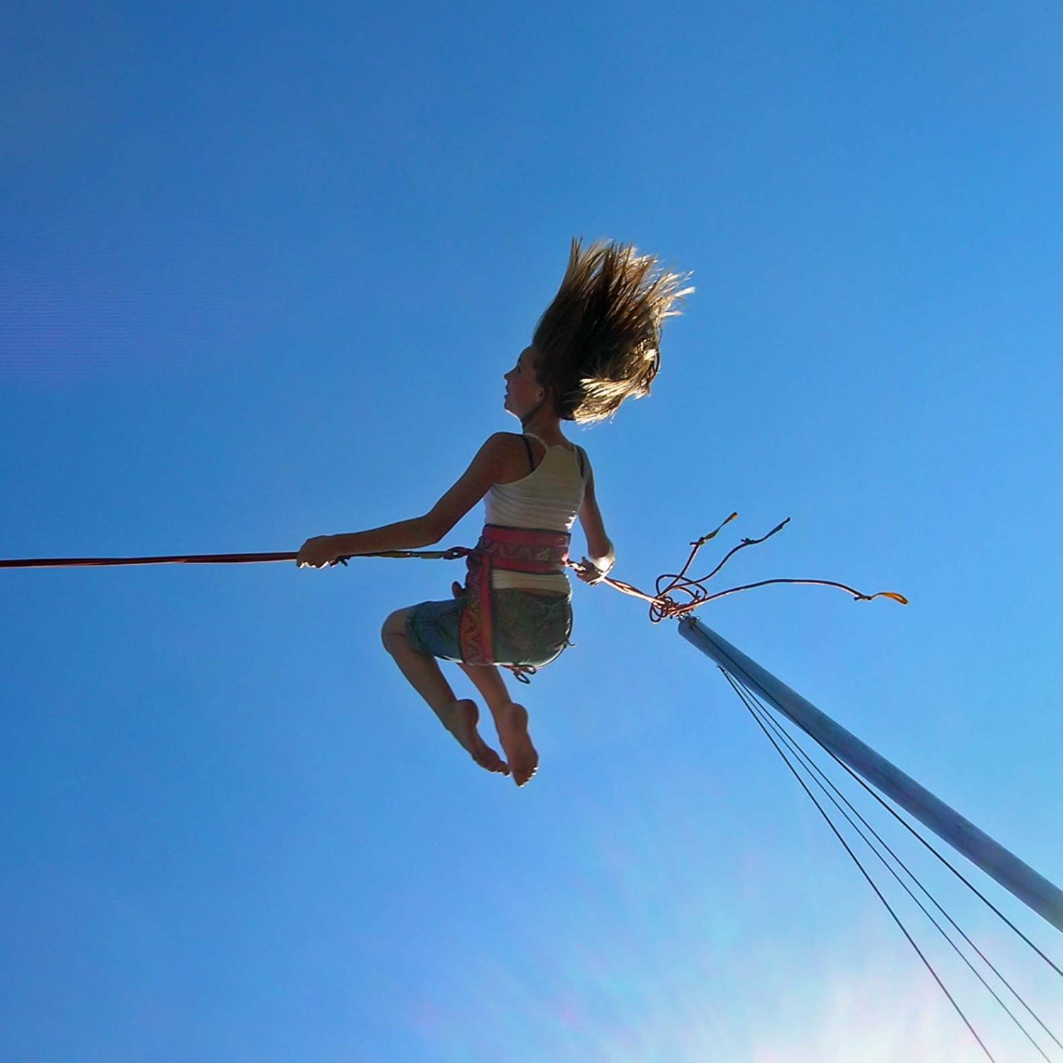 Mooie bungy trampoline