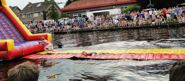 Loopmatten huren waterspel