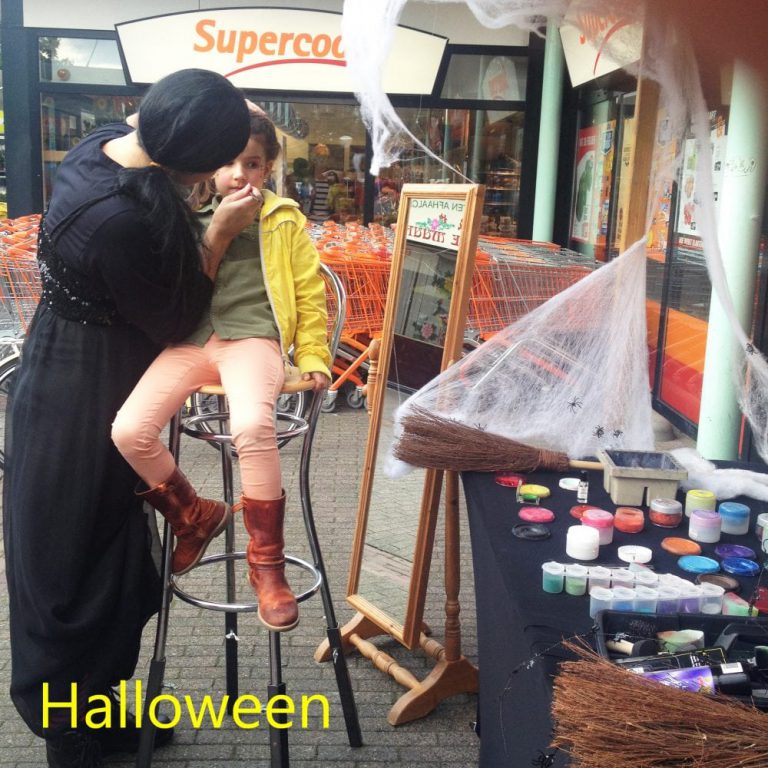 schminkstand Halloween