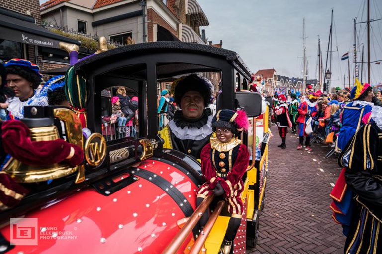 Kindertrein bij intocht Sinterklaas