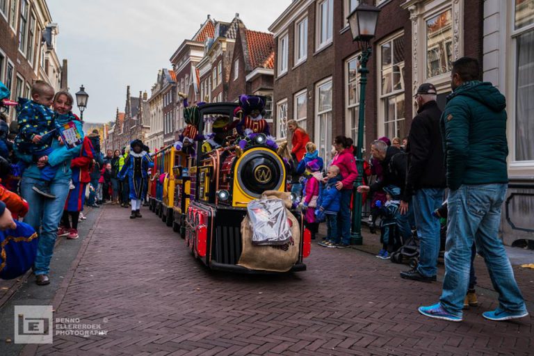 Sinterklaas kindertrein in Friesland