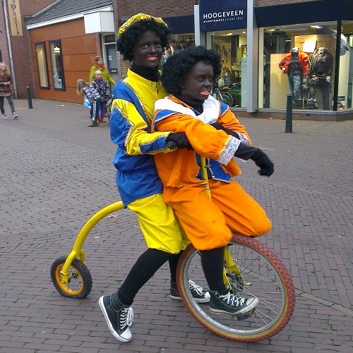 Fiets Anno 1900 Zwarte Piet