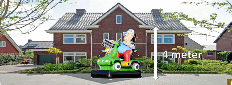 Feestpop Opa op Scootmobiel huren